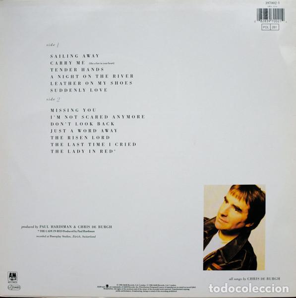 Discos de vinilo: Chris de Burgh, Flying Colours - LP - Foto 2