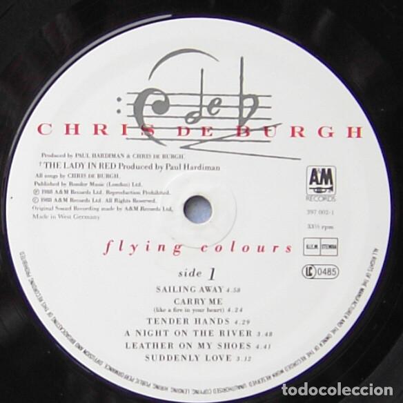 Discos de vinilo: Chris de Burgh, Flying Colours - LP - Foto 3