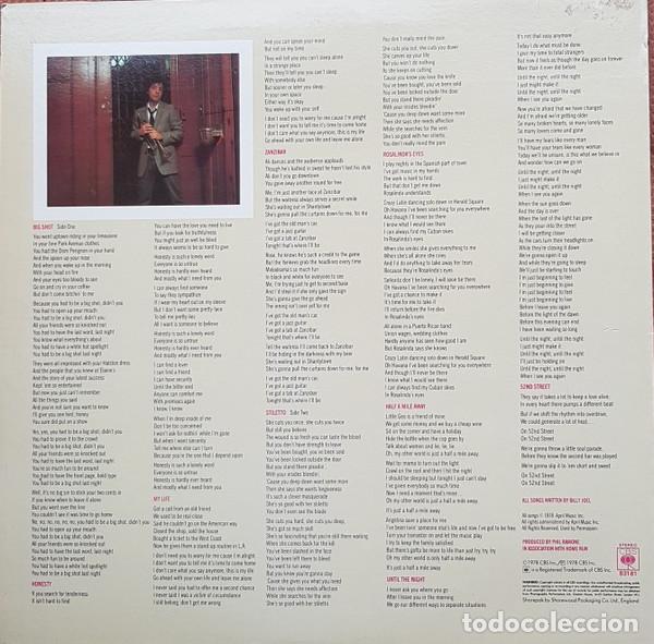 Discos de vinilo: Billy Joel, 52nd Street - LP - Foto 2