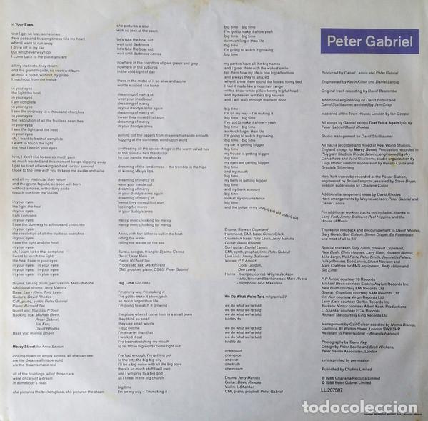 Discos de vinilo: Peter Gabriel, So - LP - Foto 6