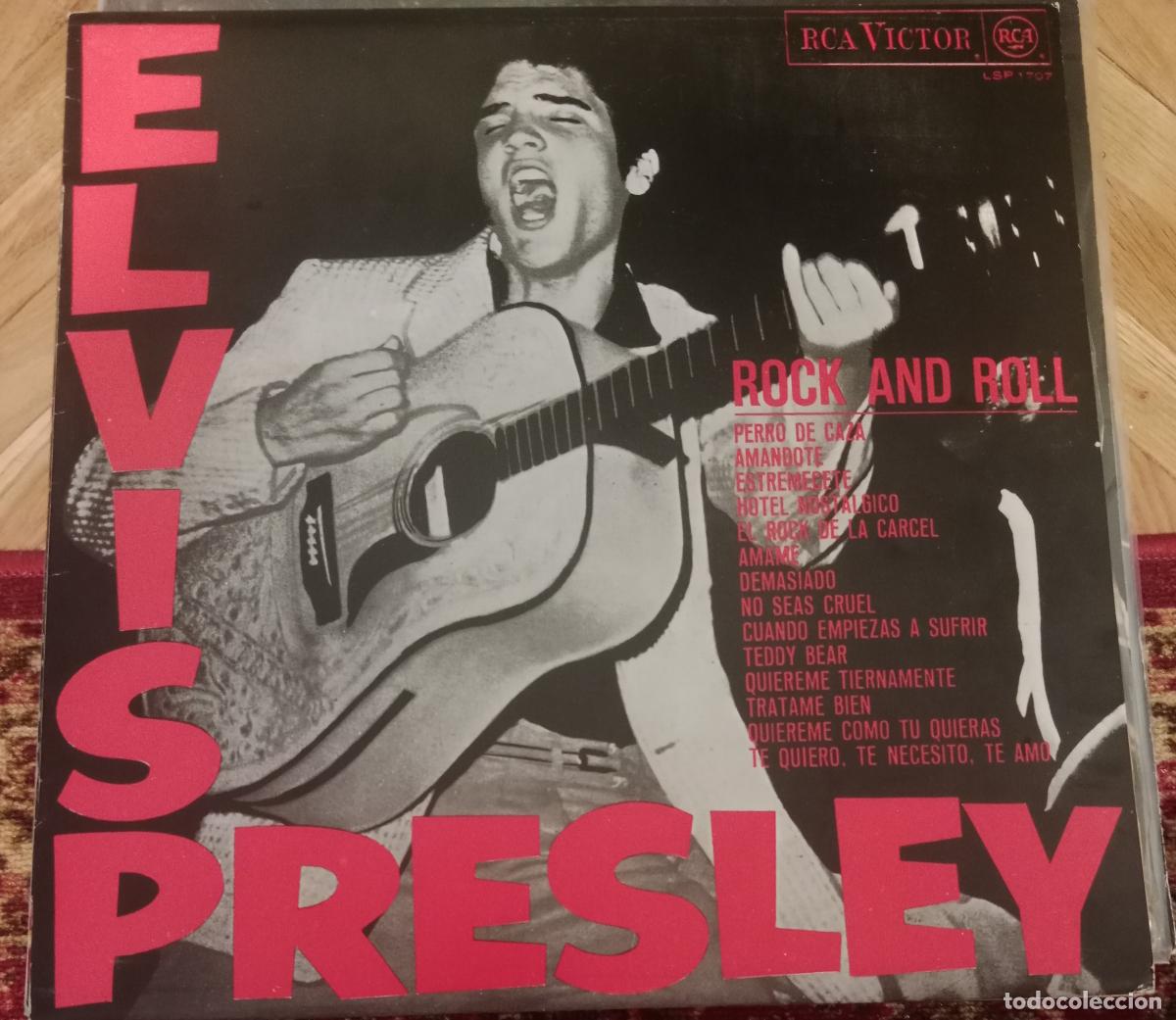 Discos de vinil: Elvis Presley &ndash; El Rock 'N' Roll De Elvis Lp Espa&ntilde;a 1979