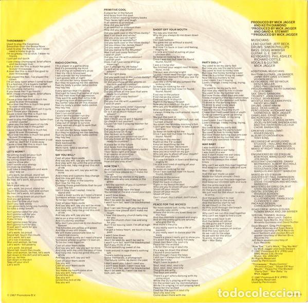 Discos de vinilo: Mick Jagger, Primitive Cool - LP - Foto 6