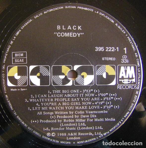 Discos de vinilo: Black, Comedy - LP Album Stereo - Foto 3
