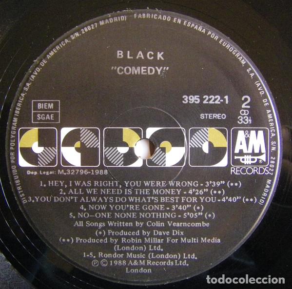 Discos de vinilo: Black, Comedy - LP Album Stereo - Foto 4