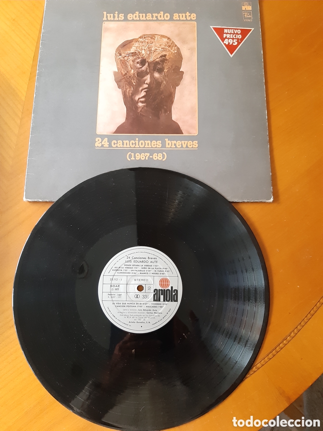 Discos de vinilo: Disco Luis Eduardo Aute. Original y en buen estado