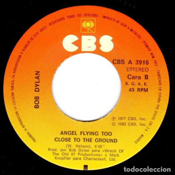 Discos de vinilo: Bob Dylan, Union Sundown - 7 inch - Foto 4