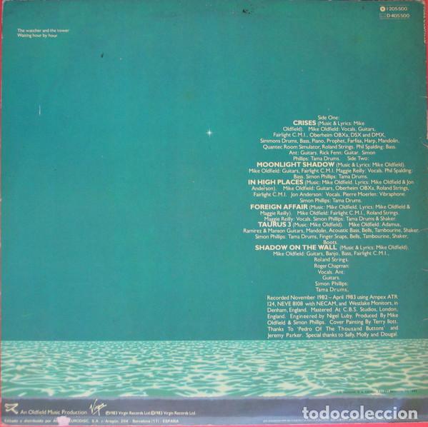 Discos de vinilo: Mike Oldfield, Crises - LP - Foto 2