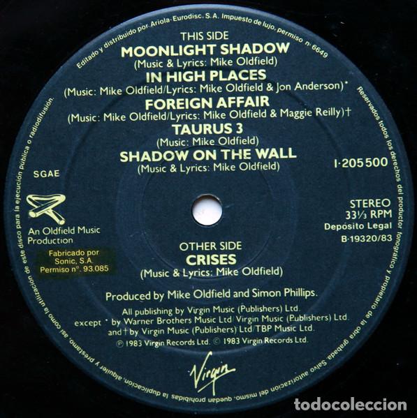 Discos de vinilo: Mike Oldfield, Crises - LP - Foto 4