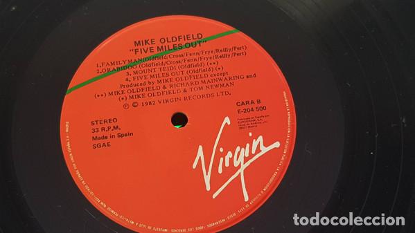 Discos de vinilo: Mike Oldfield, Five Miles Out - LP - Foto 3
