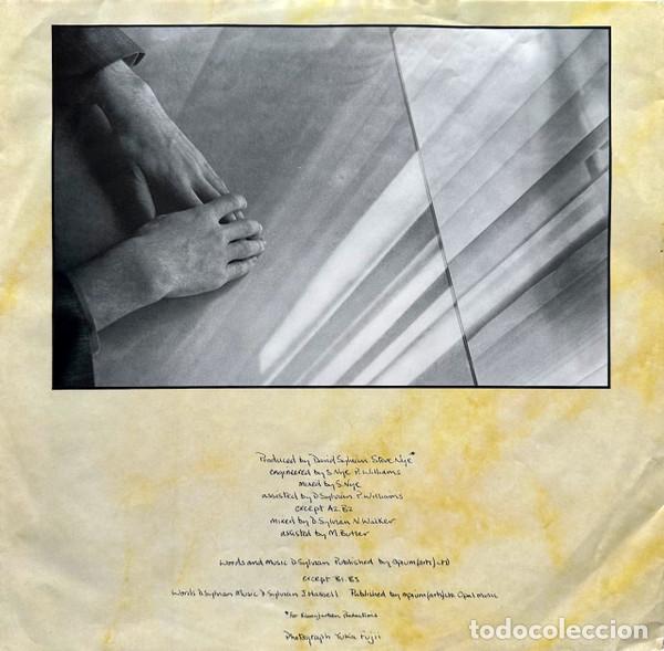 Discos de vinilo: David Sylvian, Brilliant Trees - LP - Foto 6
