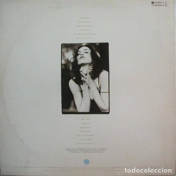 Discos de vinilo: Madonna, Like A Prayer - LP - Foto 2