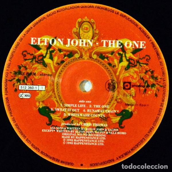 Discos de vinilo: Elton John, The One - LP - Foto 5