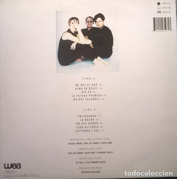 Discos de vinilo: Presuntos Implicados, Alma De Blues - LP - Foto 2