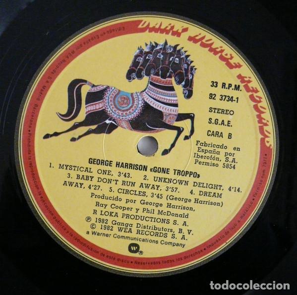 Discos de vinilo: George Harrison, Gone Troppo - LP - Foto 4