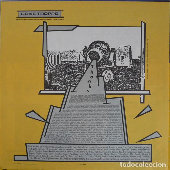 Discos de vinilo: George Harrison, Gone Troppo - LP - Foto 5