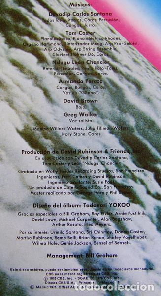 Discos de vinilo: Santana, Amigos - LP - Foto 8