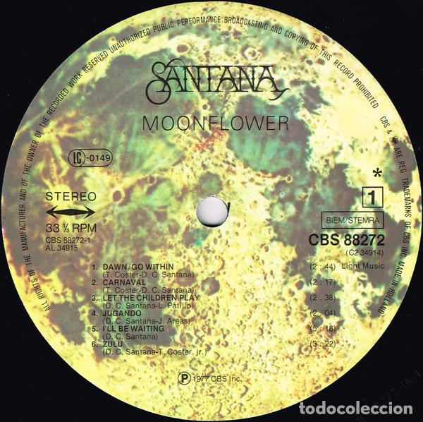 Discos de vinilo: Santana, Moonflower - LP - Foto 4