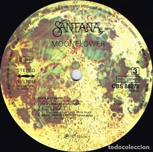 Discos de vinilo: Santana, Moonflower - LP - Foto 6