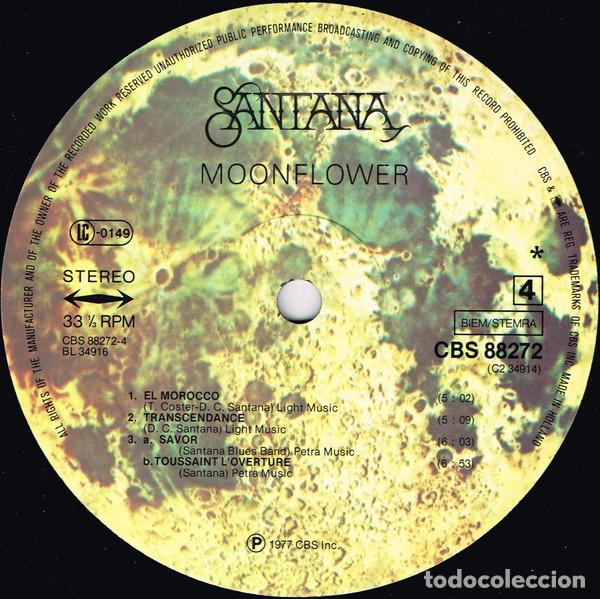 Discos de vinilo: Santana, Moonflower - LP - Foto 7