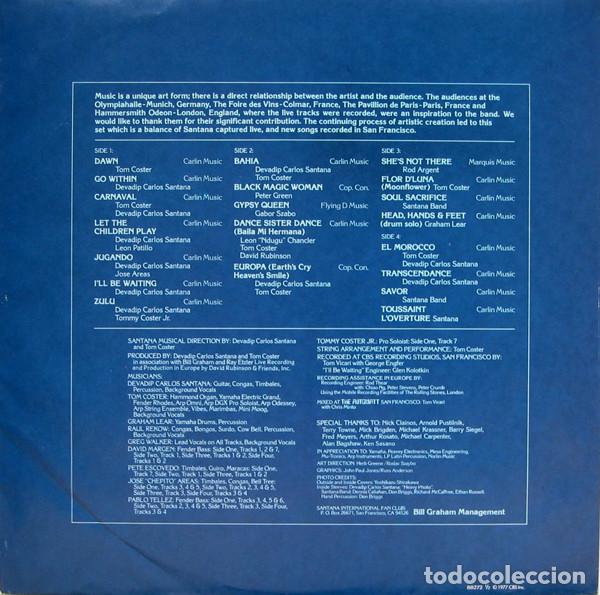 Discos de vinilo: Santana, Moonflower - LP - Foto 8