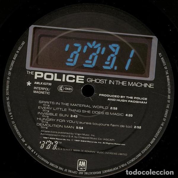 Discos de vinilo: The Police, Ghost In The Machine - LP - Foto 3