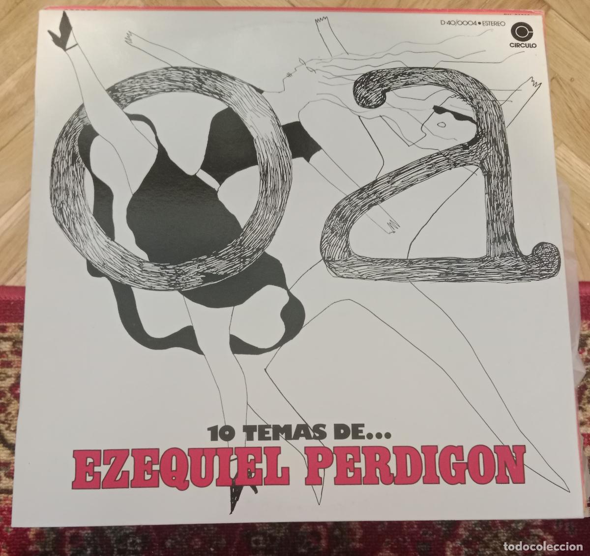 Discos de vinilo: Ezequiel Perdigon* &ndash; 10 Temas De... Ezequiel Perdigon Lp Espa&ntilde;a 1980