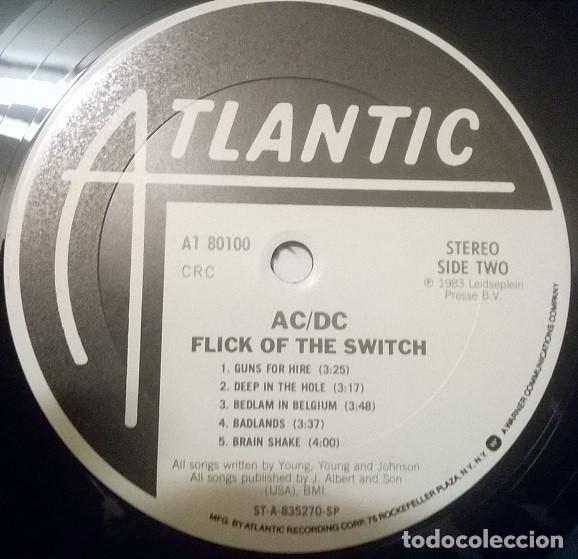 Discos de vinilo: AC/DC, Flick Of The Switch - LP - Foto 4