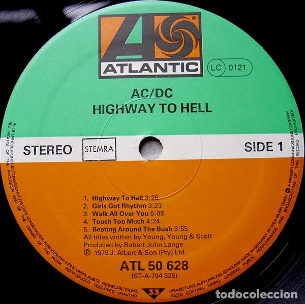 Discos de vinilo: AC/DC, Highway To Hell - LP - Foto 3