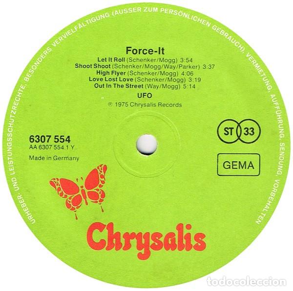 Discos de vinilo: UFO, Force It - LP Album Stereo - Foto 3