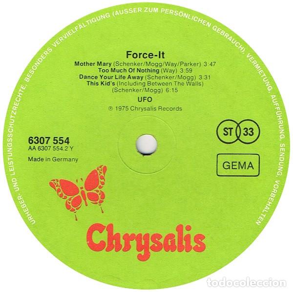 Discos de vinilo: UFO, Force It - LP Album Stereo - Foto 4