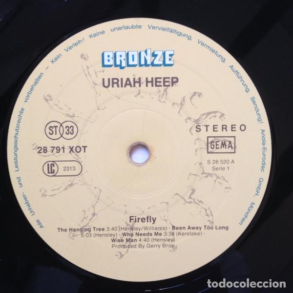 Discos de vinilo: Uriah Heep, Firefly - LP - Foto 4