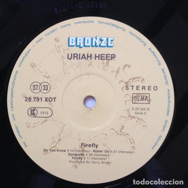 Discos de vinilo: Uriah Heep, Firefly - LP - Foto 5