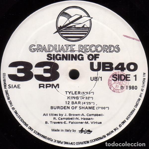 Discos de vinilo: UB40, Signing Off - LP - Foto 3