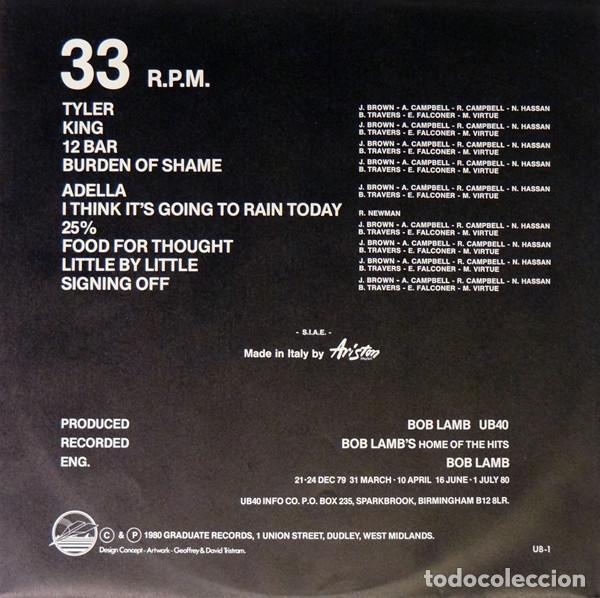 Discos de vinilo: UB40, Signing Off - LP - Foto 7