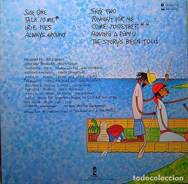 Discos de vinilo: Third World, The Storys Been Told - LP - Foto 2