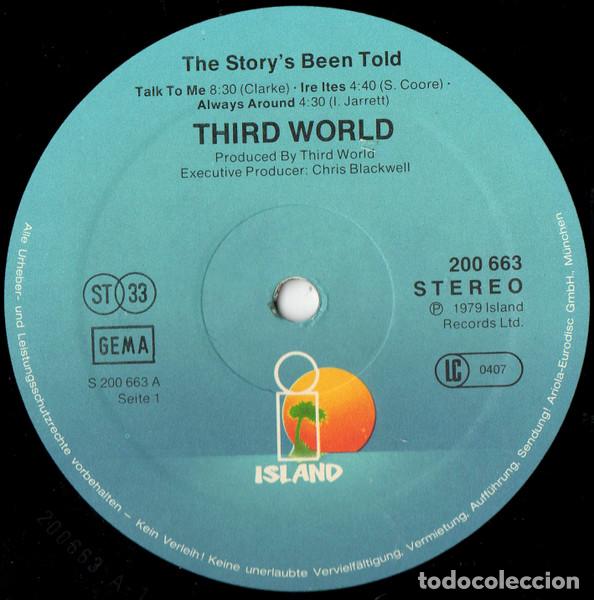 Discos de vinilo: Third World, The Storys Been Told - LP - Foto 3