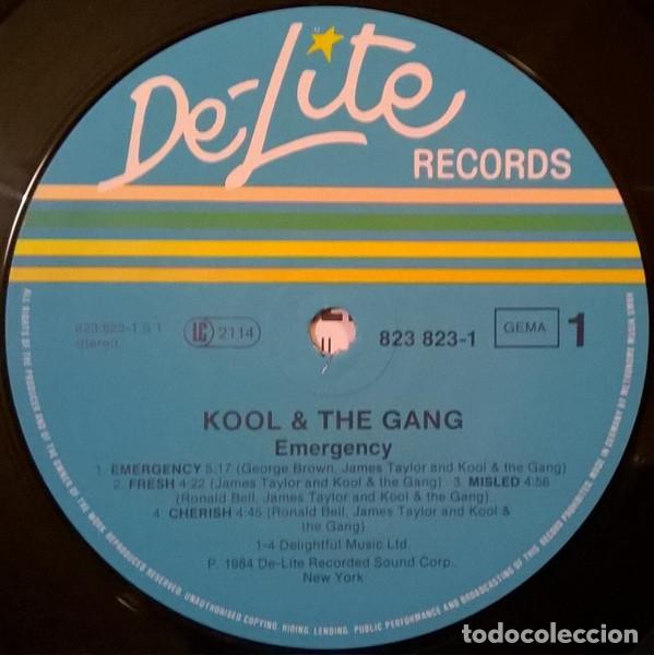 Discos de vinilo: Kool & The Gang, Emergency - LP - Foto 3