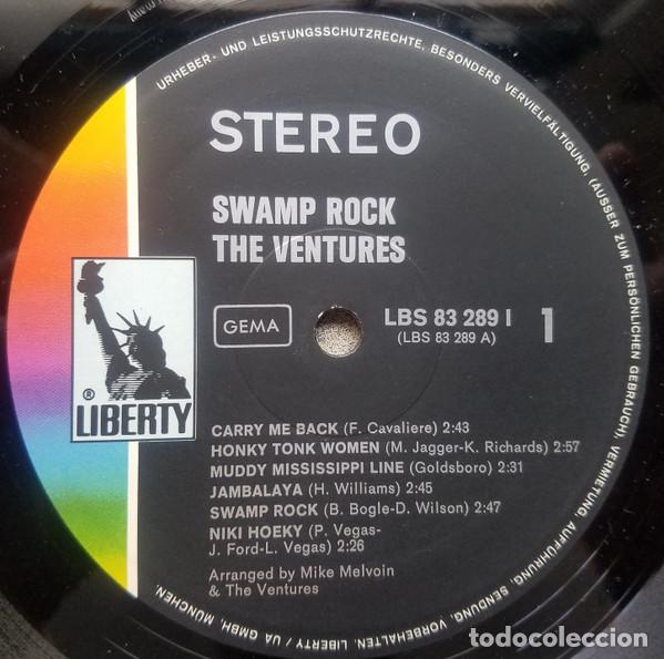Discos de vinilo: The Ventures, Swamp Rock - LP - Foto 3