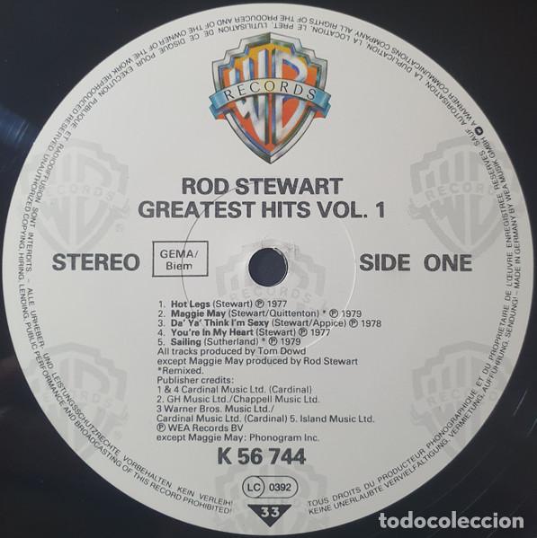Discos de vinilo: Rod Stewart, Greatest Hits - LP - Foto 3
