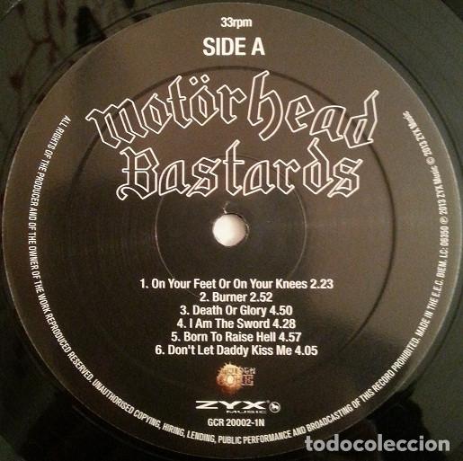 Discos de vinilo: Mot&ouml;rhead, Bastards - LP - Foto 3