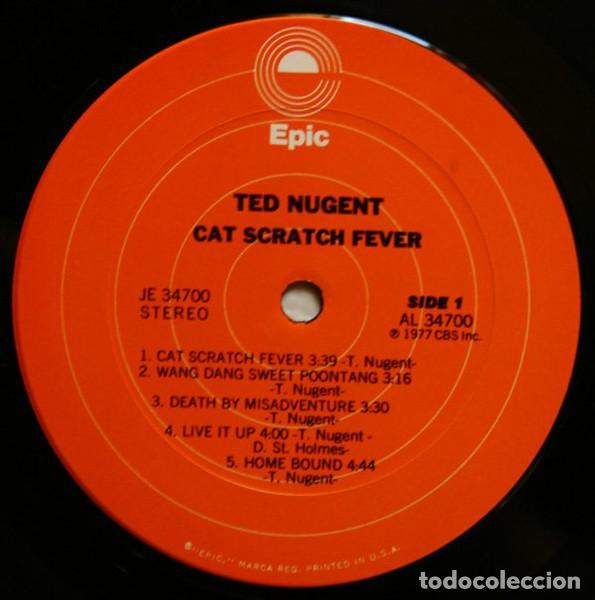 Discos de vinilo: Ted Nugent, Cat Scratch Fever - LP - Foto 4