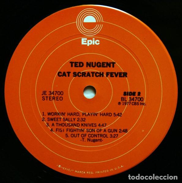 Discos de vinilo: Ted Nugent, Cat Scratch Fever - LP - Foto 5