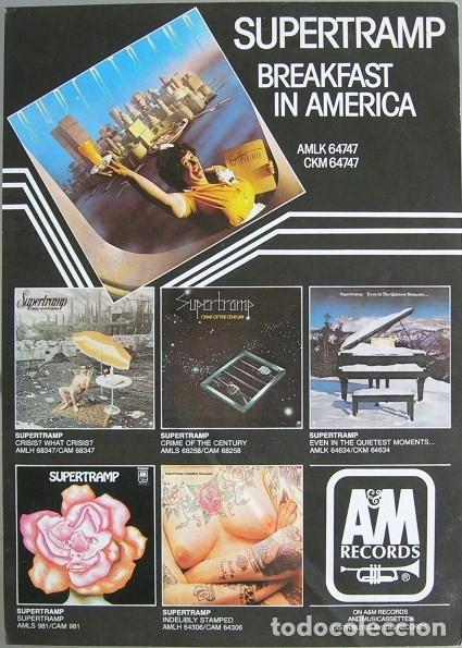 Discos de vinilo: Supertramp, Breakfast In America - LP - Foto 15