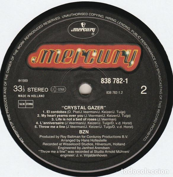 Discos de vinilo: BZN, Crystal Gazer - LP - Foto 4