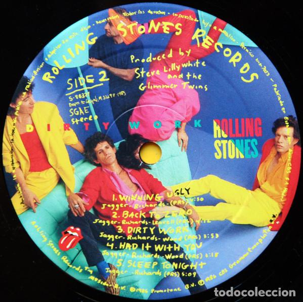 Discos de vinilo: The Rolling Stones, Dirty Work - LP - Foto 4