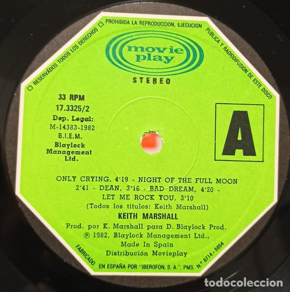 Discos de vinilo: Keith Marshall, Keith Marshall - LP - Foto 3