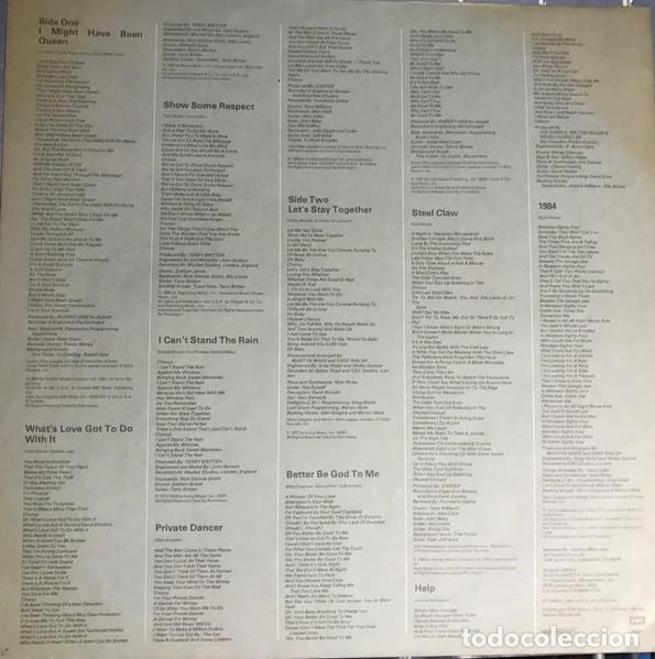 Discos de vinilo: Tina Turner, Private Dancer - LP - Foto 4