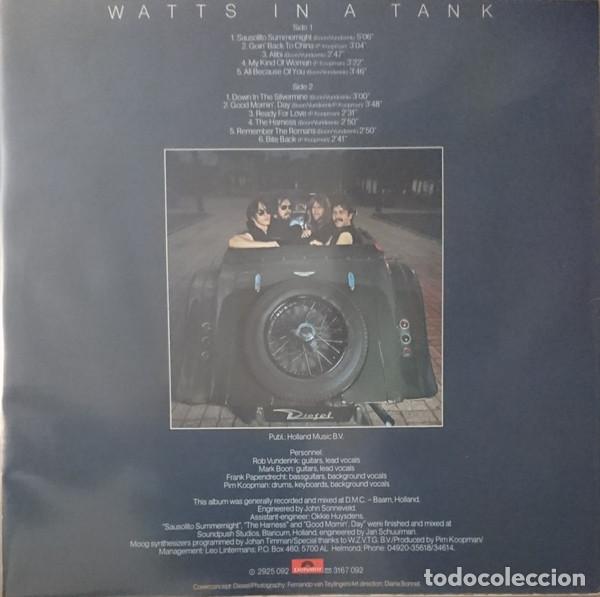 Discos de vinilo: Diesel, Watts In A Tank - LP - Foto 2