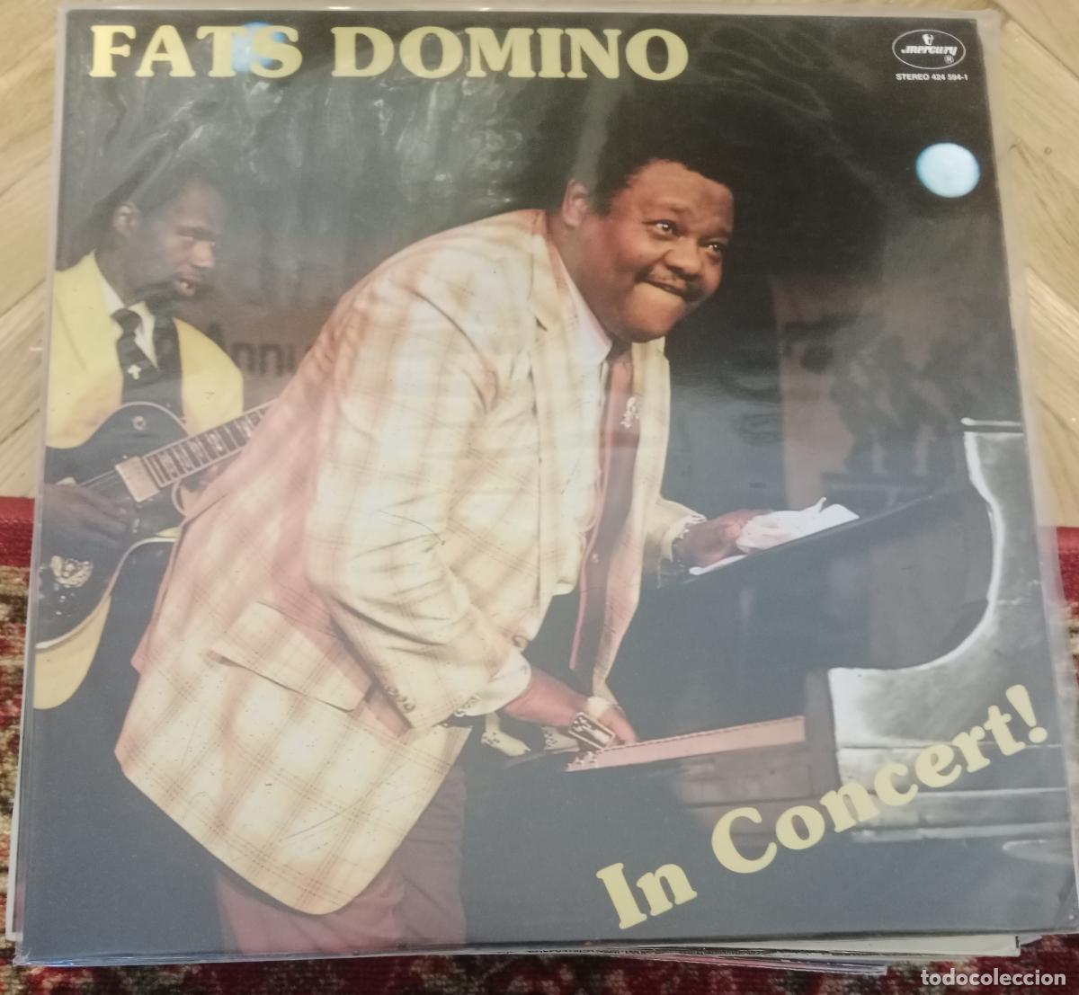 Discos de vinilo: Fats Domino &ndash; In Concert! Lp Espa&ntilde;a 1989