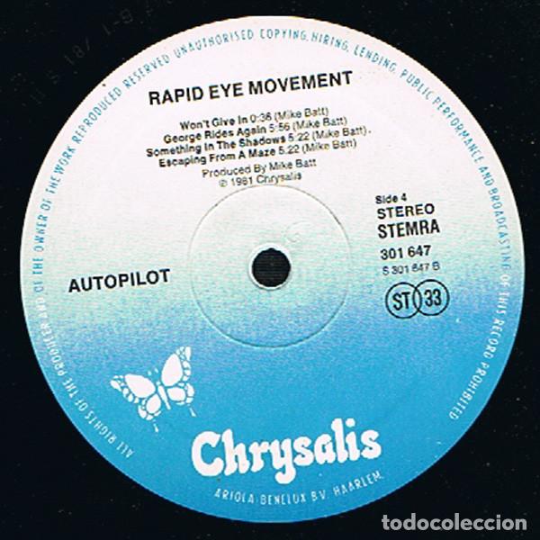 Discos de vinilo: Autopilot, Rapid Eye Movements - LP - Foto 3